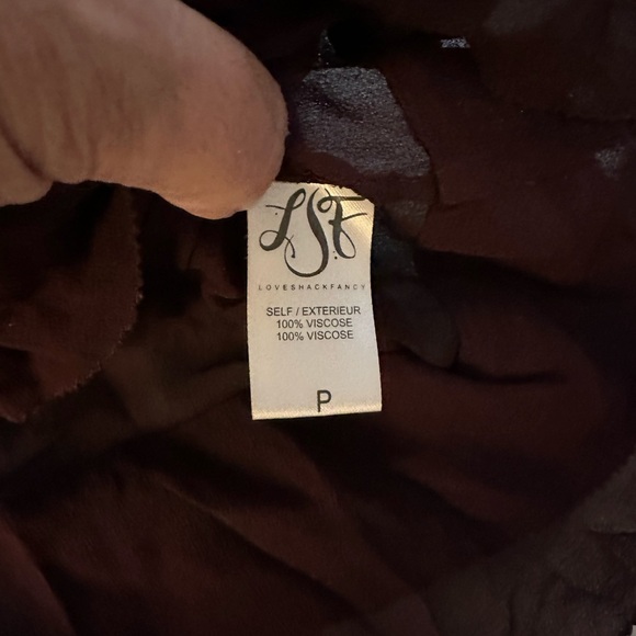 LOVESHACKFANCY Smocked Marie Top Eggplant (S) - Picture 6 of 6